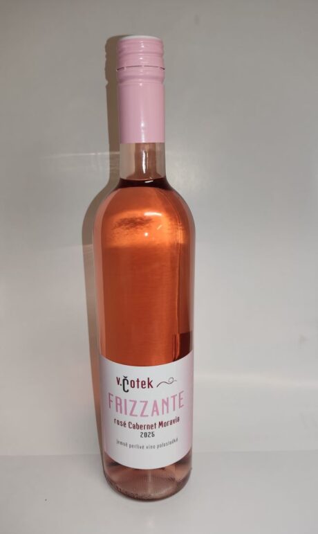 Frizzante rose Cabernet Moravia 2025